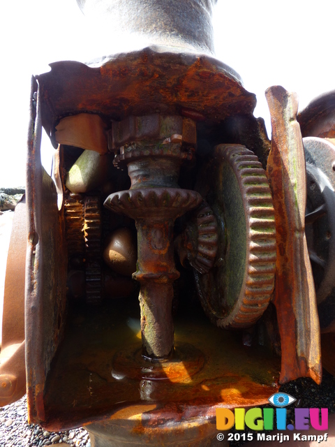 FZ018557 There is your problem rusty gears near St. Bees Head